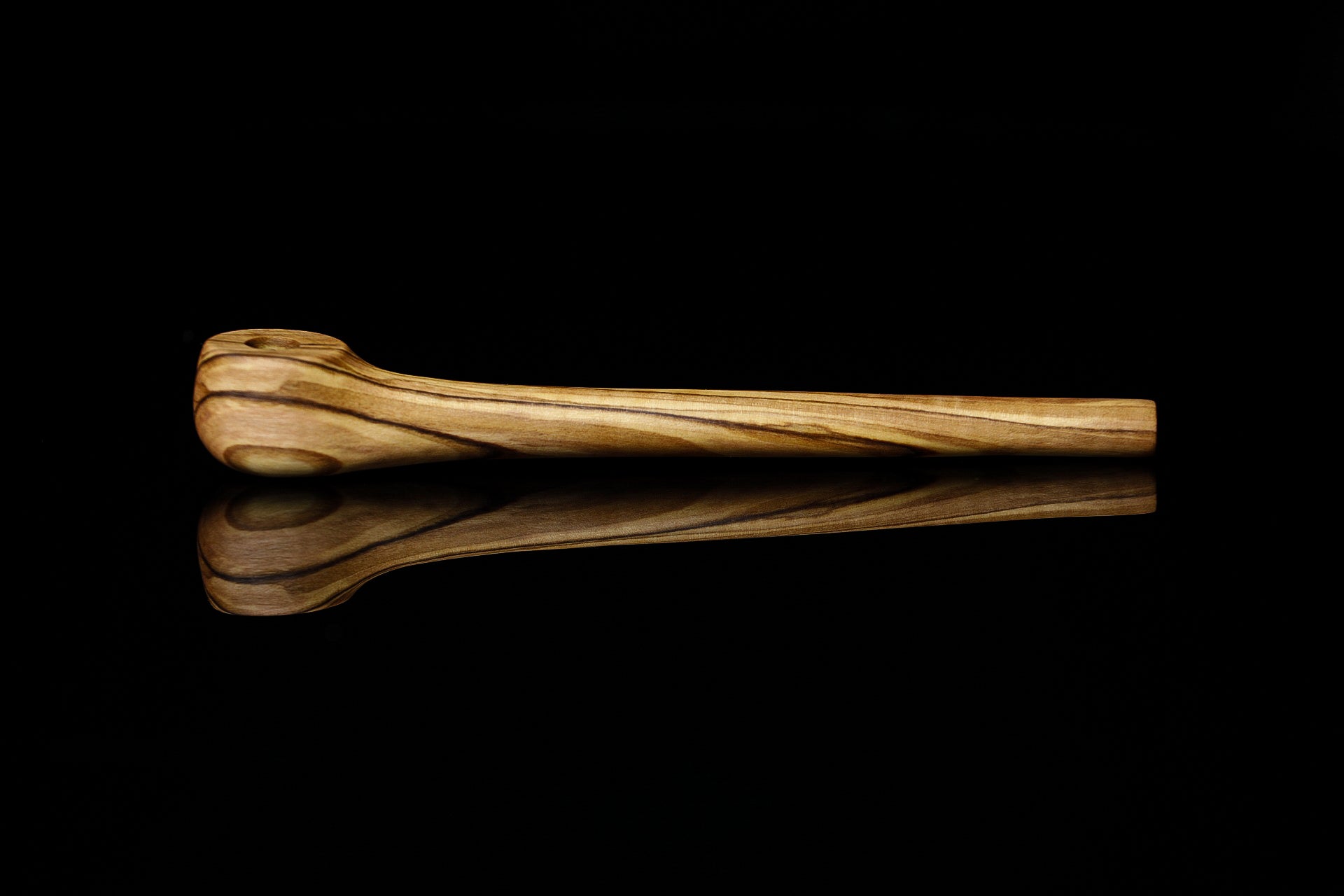 Camouflet Right Angle Stem Olive Wood