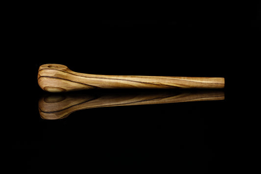 Camouflet Right Angle Stem Olive Wood