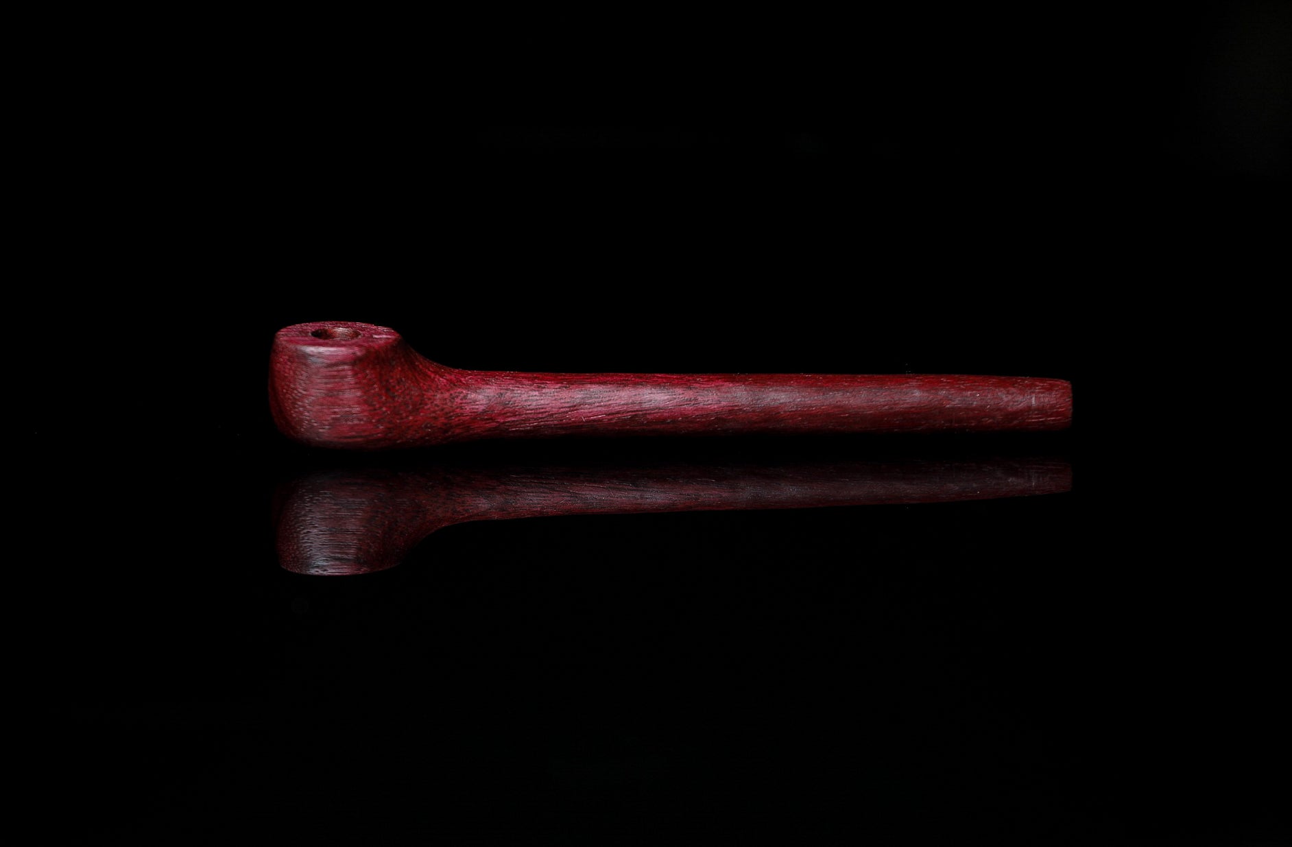 Camouflet Right Angle Stem Purpleheart Wood