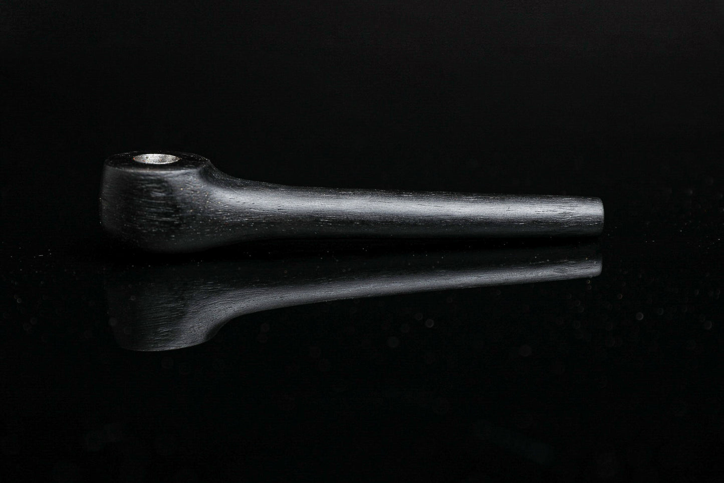 Shorty Right Angle Stem - Ebony Wood