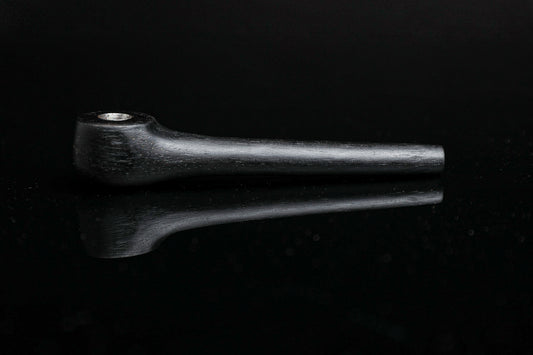 Shorty Right Angle Stem - Ebony Wood